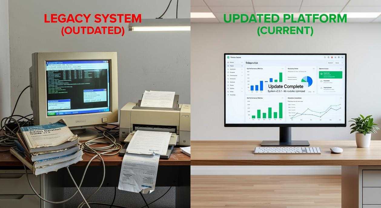 update comparison